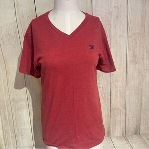 DC Shoes Womens red Tshirt Size M